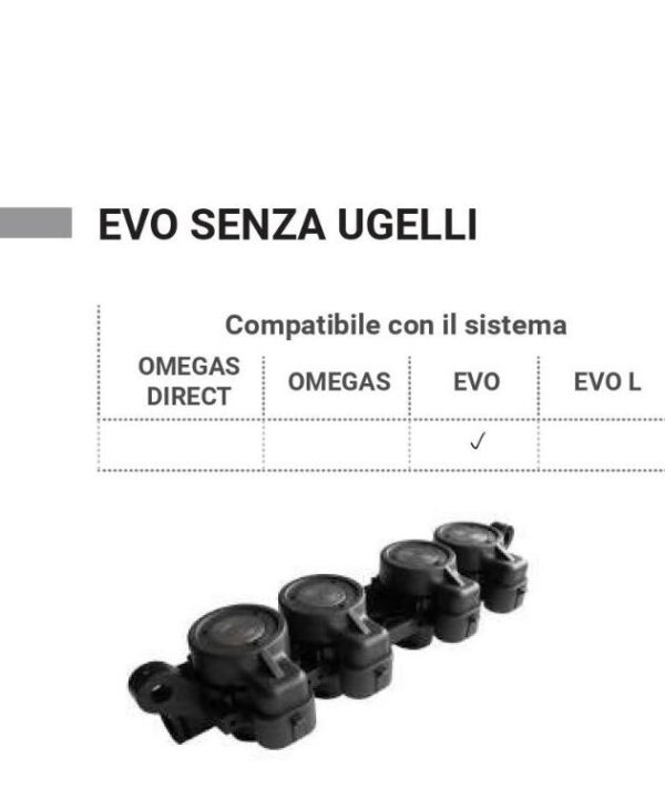 RAIL INIETTORI EVO 4Cyl. EVO MY18 SENZA UGELLI
