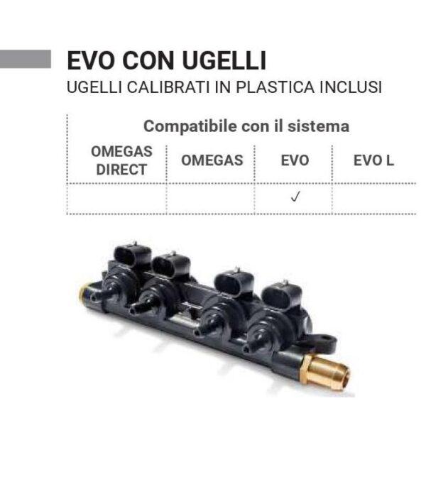RAIL INIETTORI 4C EVO 2.2