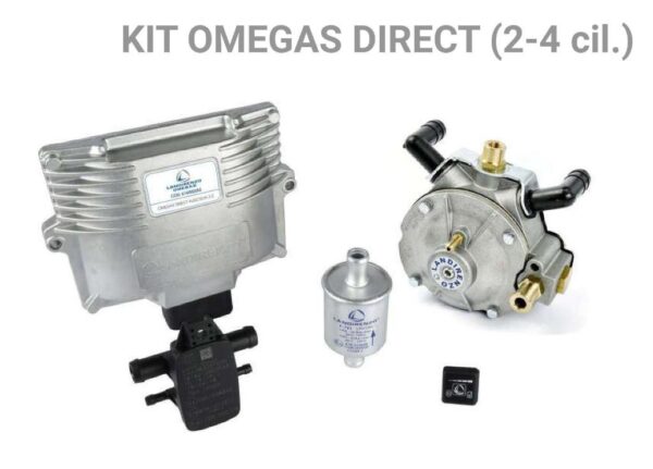 KIT GPL 2-4C GI25 LI10M OMEGAS DIRECT 3.0  200kw