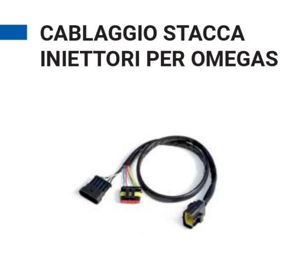 CABLAGGIO STACCA INIETTORI UNIVERSALE 4C (A FILI LIBERI)