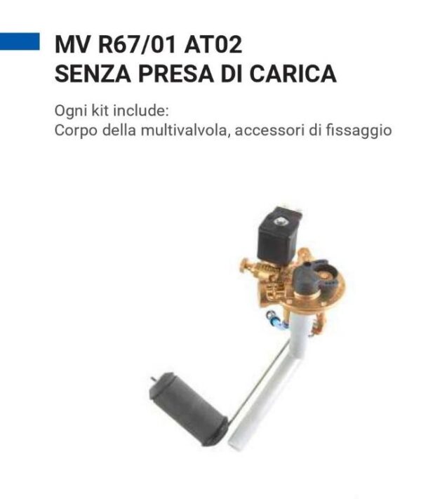 MULTIVALVOLA  R67/01 AT02 CILIND. 30° D.300