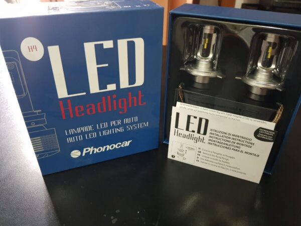 LAMPADINE LED PER AUTO 4000LM H4